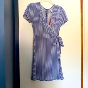 NWT!! Blue & White Striped Dress